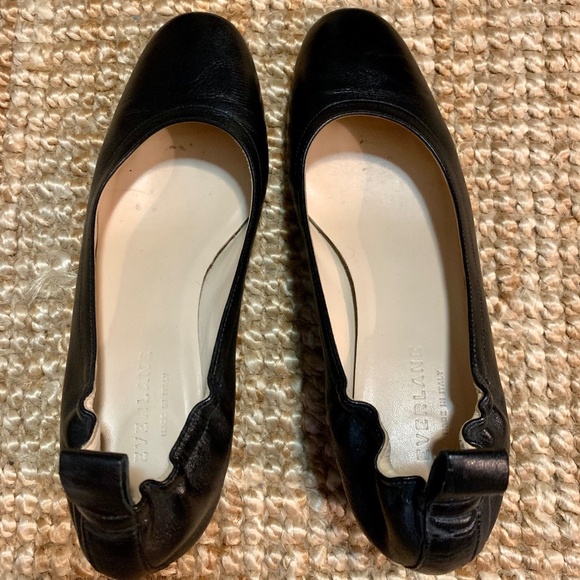 Everlane The Day Heel in Black - Size 8 - Picture 2 of 6